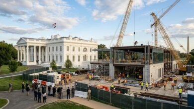 Supreme Court White House ballroom construction
